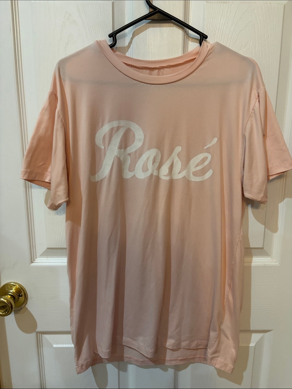 Buddy Love Light Pink 'Rosé' Short Sleeve Graphic Tee